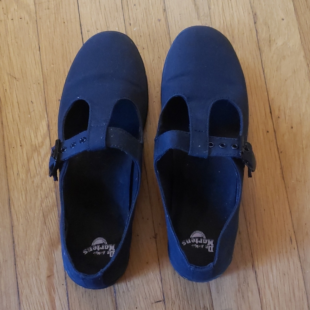 Womens Dr. Martens canvas maryjane